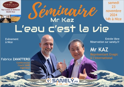 Séminaire Mr Kaz - L'eau c'est la vie